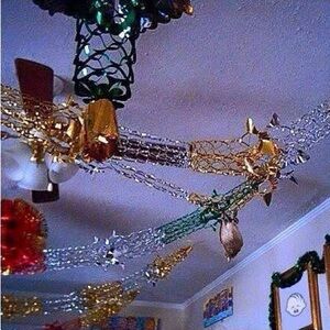 Vintage Christmas/Party hanging decor